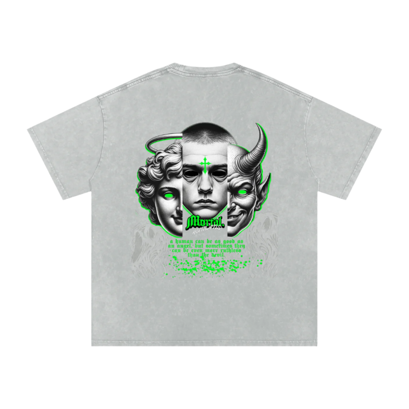 MORTAL HUMANS Oversize T-Shirt