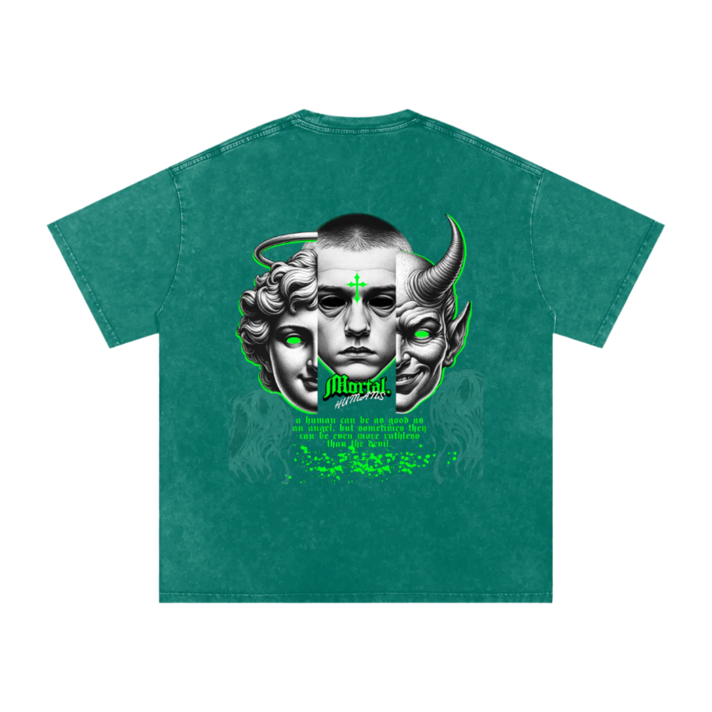 MORTAL HUMANS Oversize T-Shirt