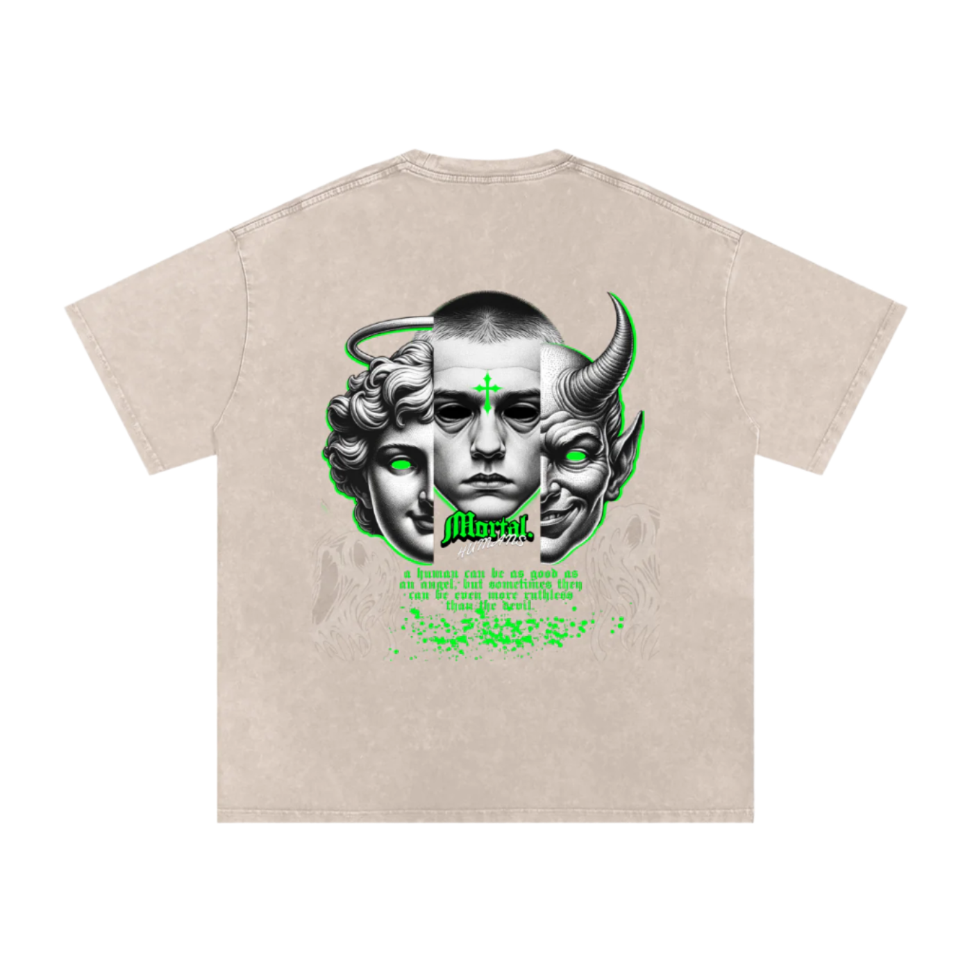 MORTAL HUMANS Oversize T-Shirt