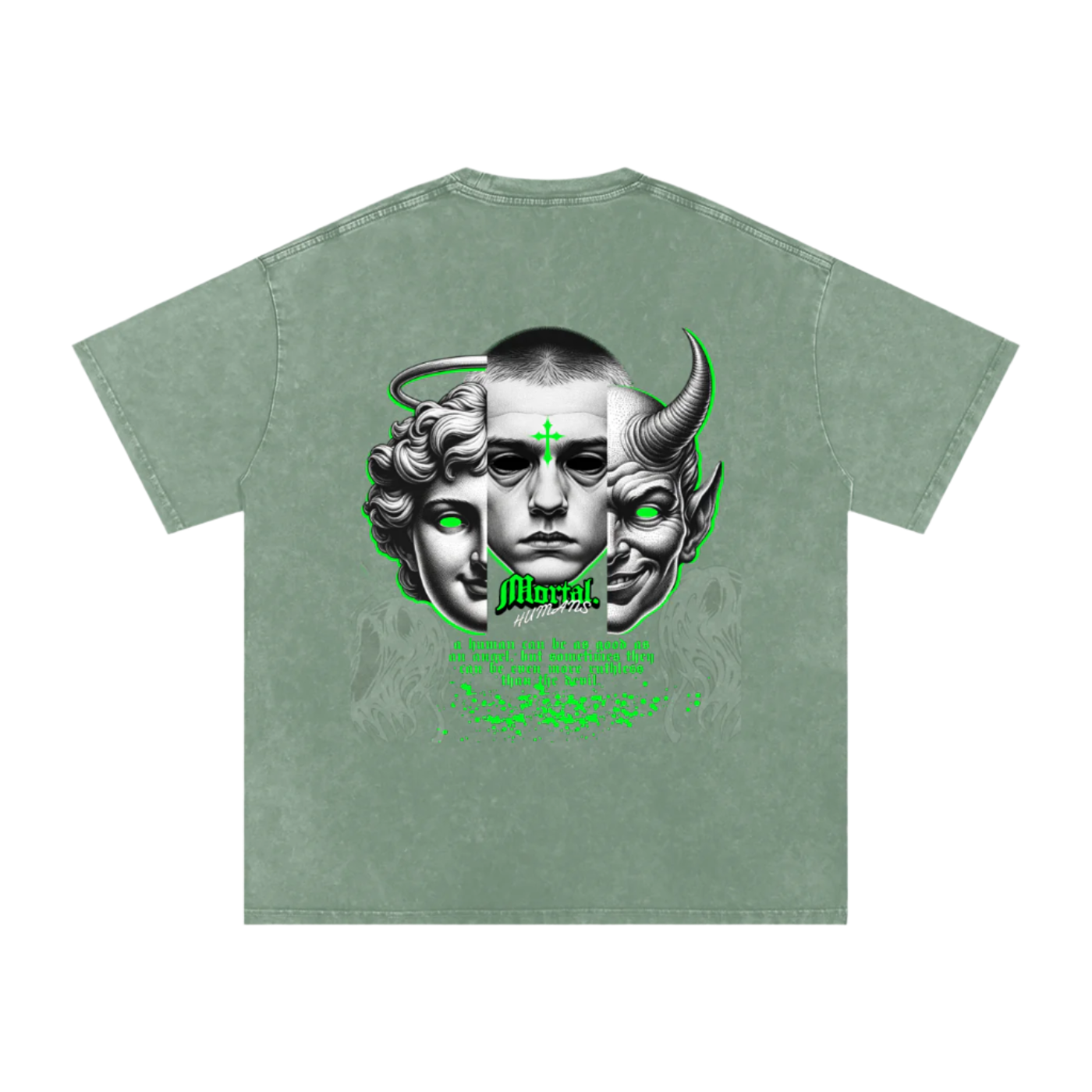 MORTAL HUMANS Oversize T-Shirt