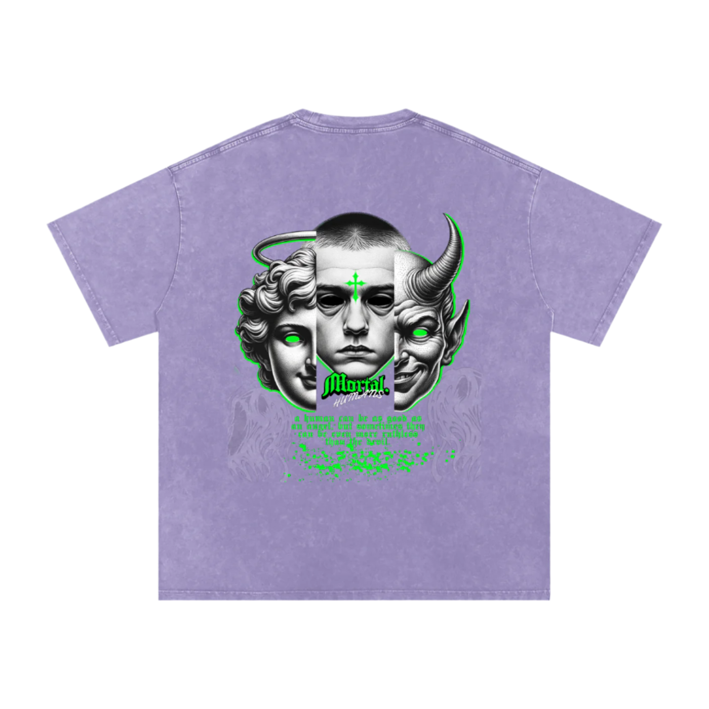 MORTAL HUMANS Oversize T-Shirt