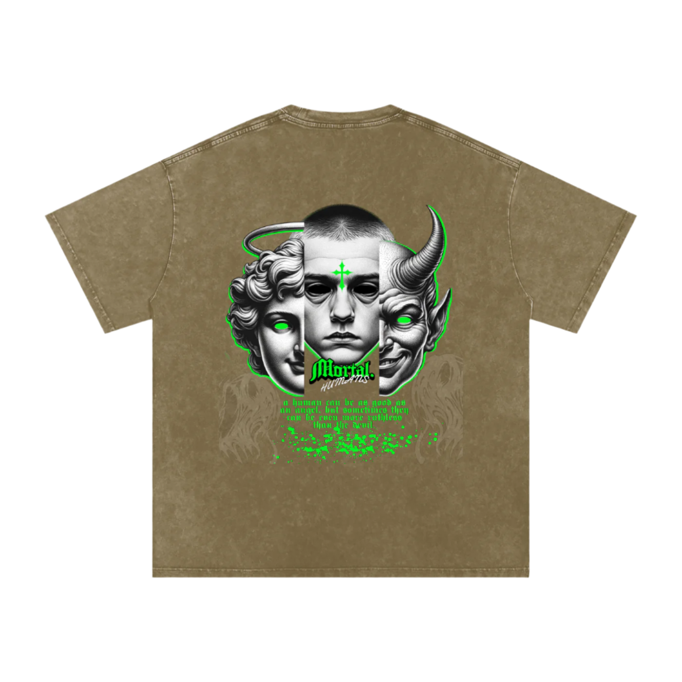 MORTAL HUMANS Oversize T-Shirt